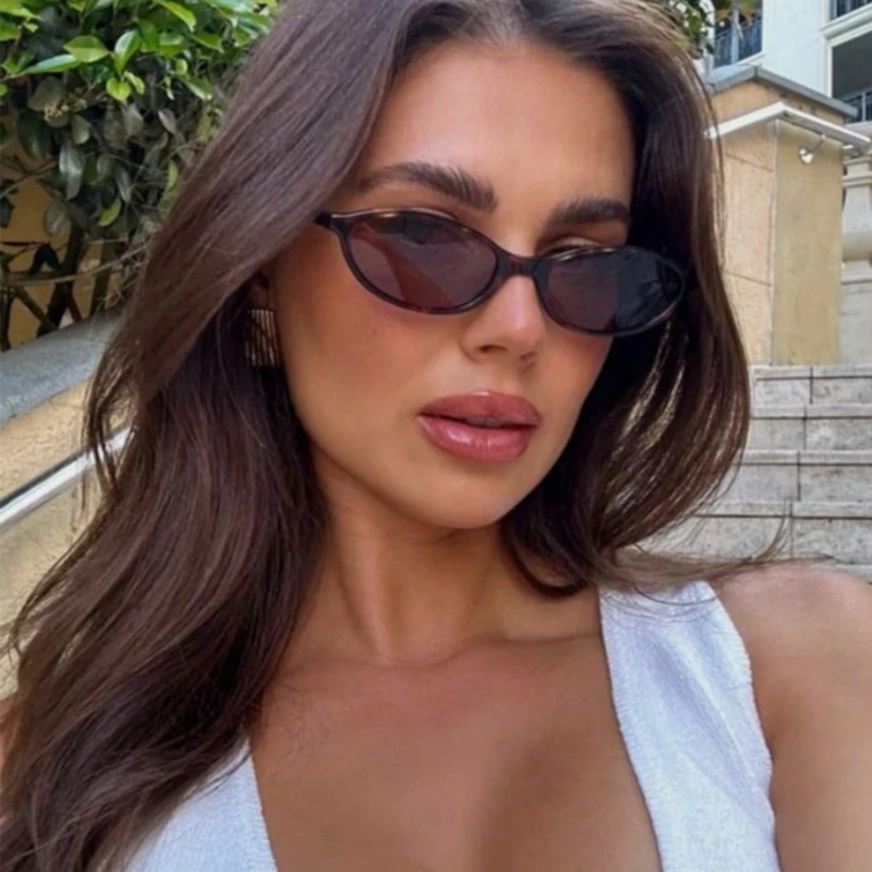 Sunglasses Cat Eye - Óculos de Sol Retrô com Armação