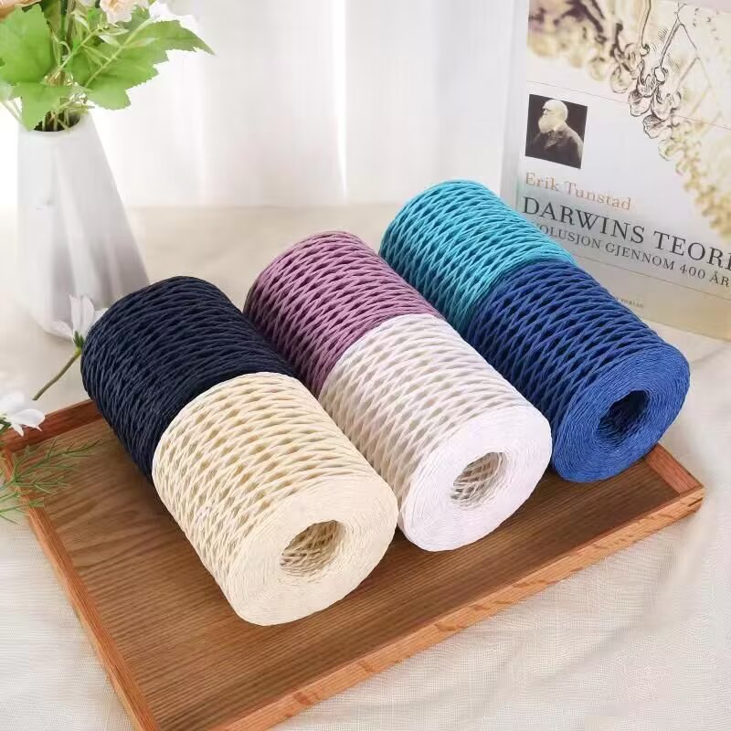 Crochet Bag Raffia - 190g de fio de ráfia, fio