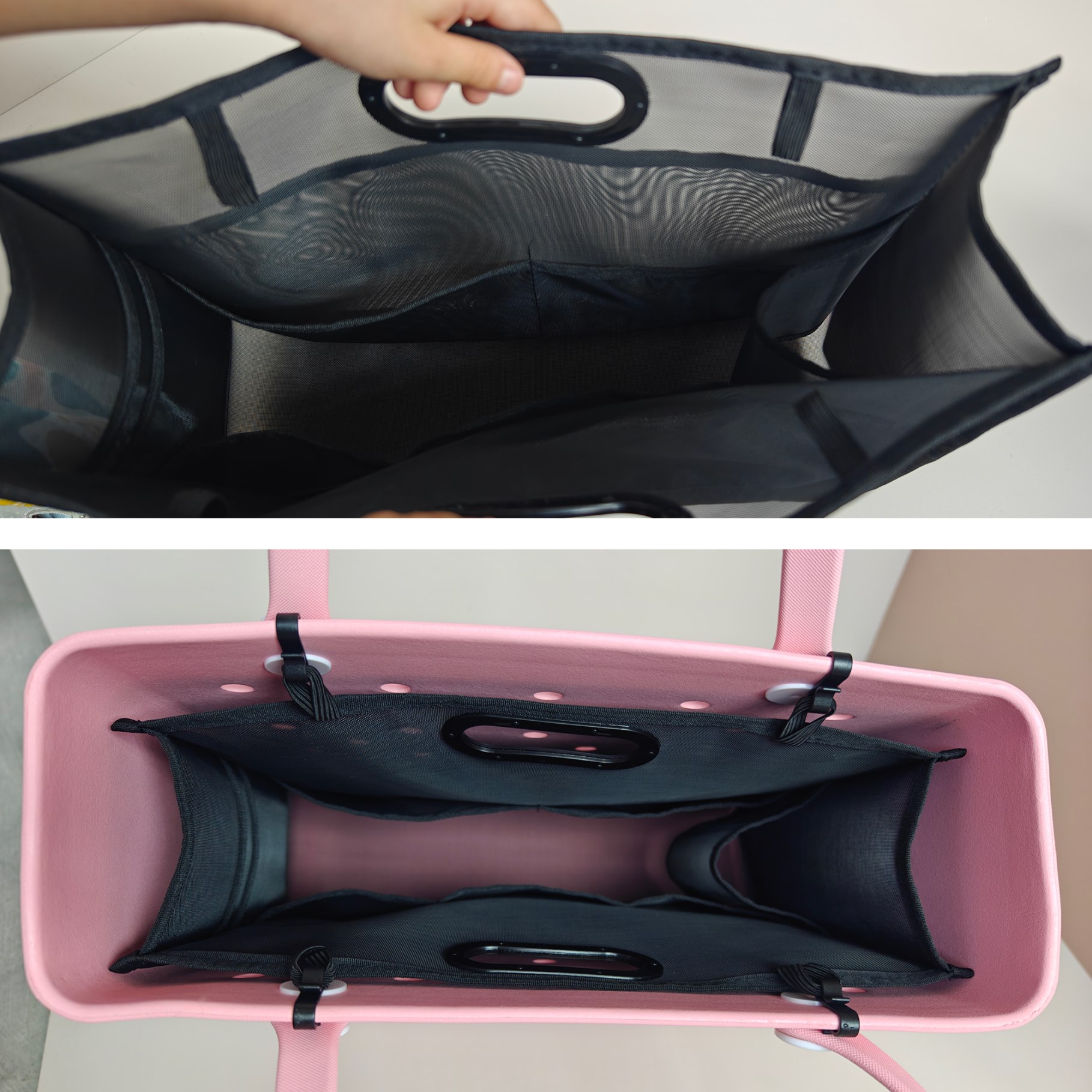 Loomy malha saco organizador s - Tote Bag Beach avaliação e preço