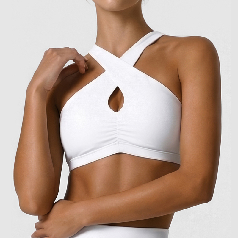 Roupa de Ginástica Feminina, S - Crop Top Crochet avaliação e preço